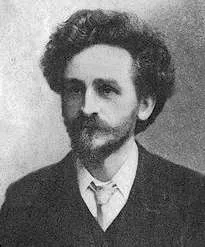 Black-and-white portrait photograph of James Allen
