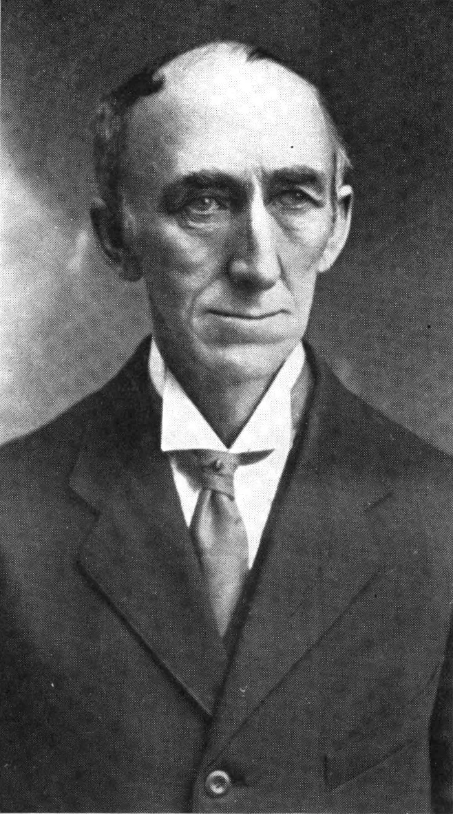 Frontispiece portrait photograph of Wallace D. Wattles
